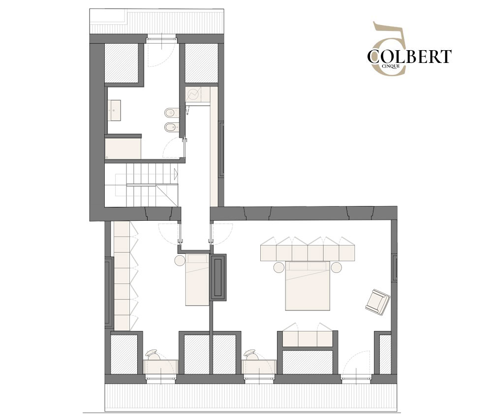 Appartamento 32 - Quadrilocale Duplex quinto piano